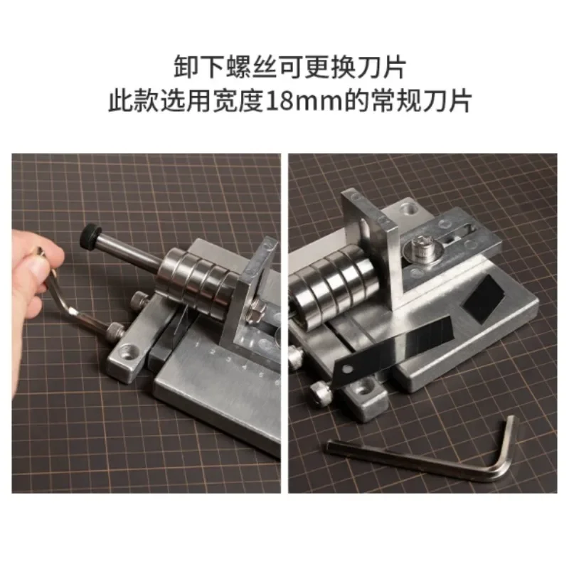 Manual Leather Goods Cutting M - Leatherwork Machine recension och pris