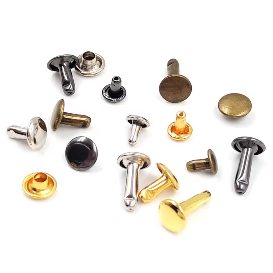 Metal Double Cap Rivets Stud R - Rivet Setter Tool recension och pris