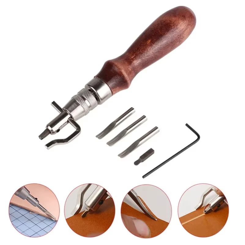7 in 1 Pro Adjustable Leather  - Groover Stitching Tool recension och pris