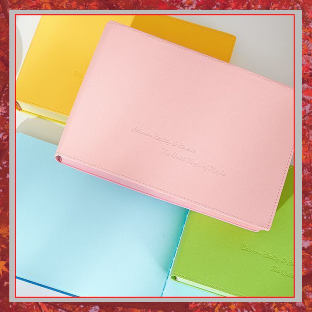 Thickened Color Brick Notebook - Leather Work Diary Covers recension och pris